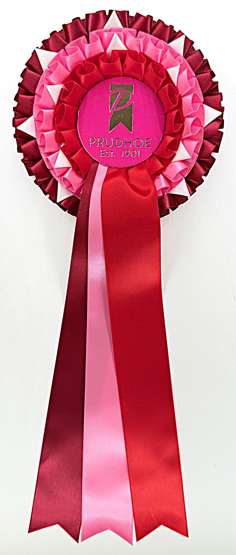 Box Pleated Rosettes - Our Most Popular Range