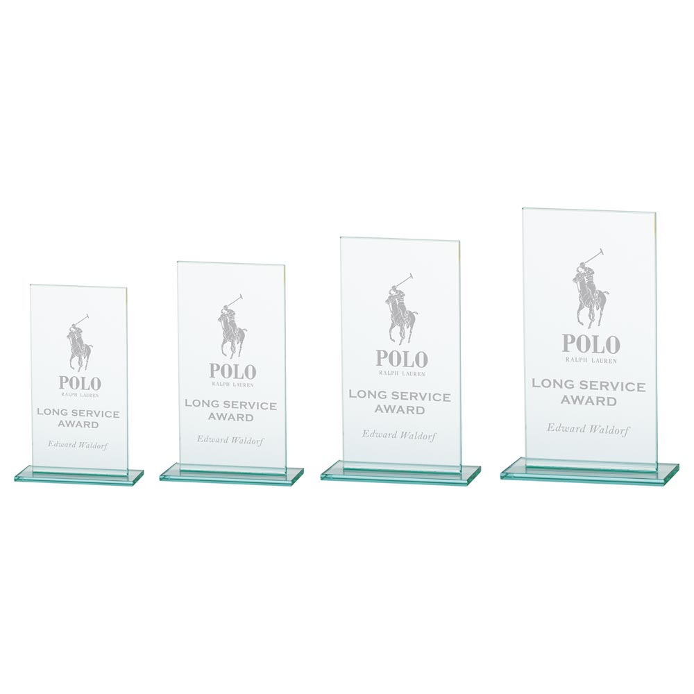 Warrior Jade Glass Award - Trophies - Prudhoe Rosettes