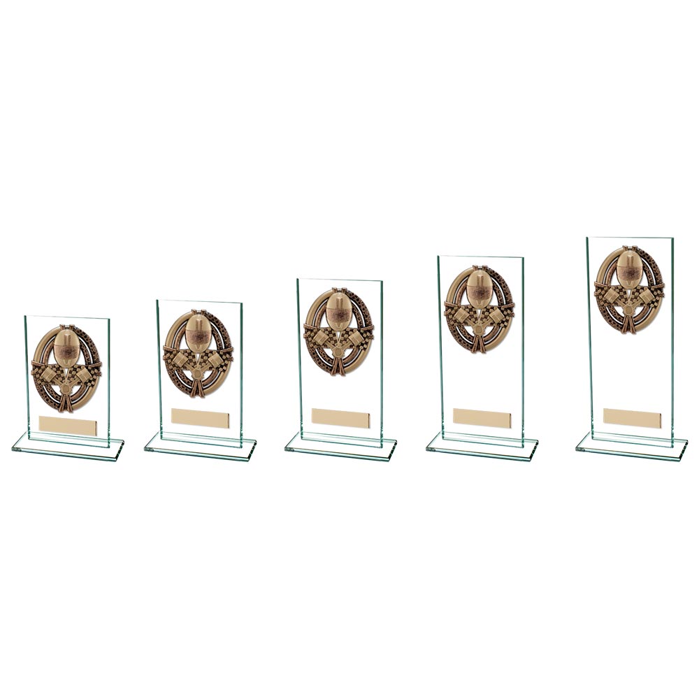 Maverick Legacy Motorsport Jade Glass - Trophies - Prudhoe Rosettes