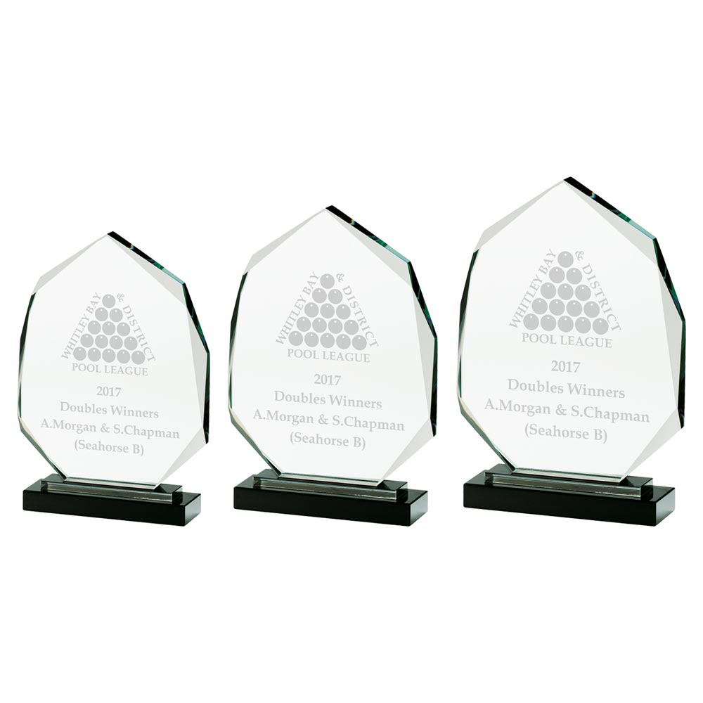 Clarity Optical Crystal Award - Trophies - Prudhoe Rosettes
