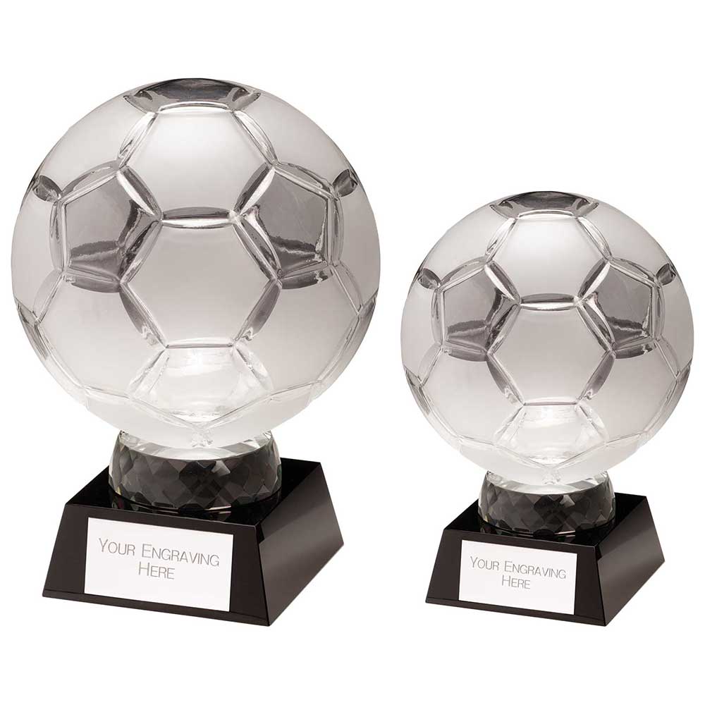 Empire 3D Football Crystal Award - Trophies - Prudhoe Rosettes