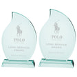 Synergy Jade Glass Award - Trophies - Prudhoe Rosettes