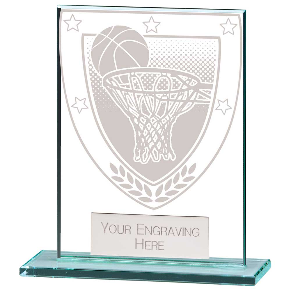 Millennium Basketball Jade Glass Award