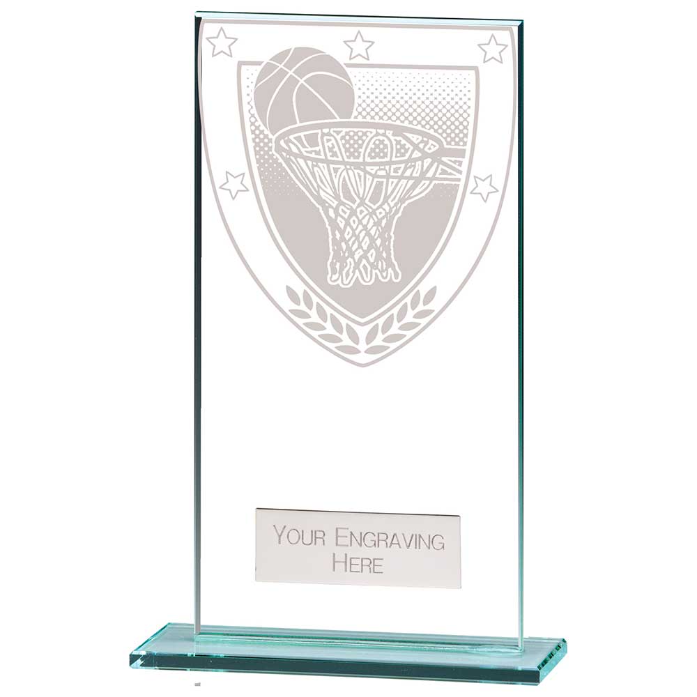 Millennium Basketball Jade Glass Award