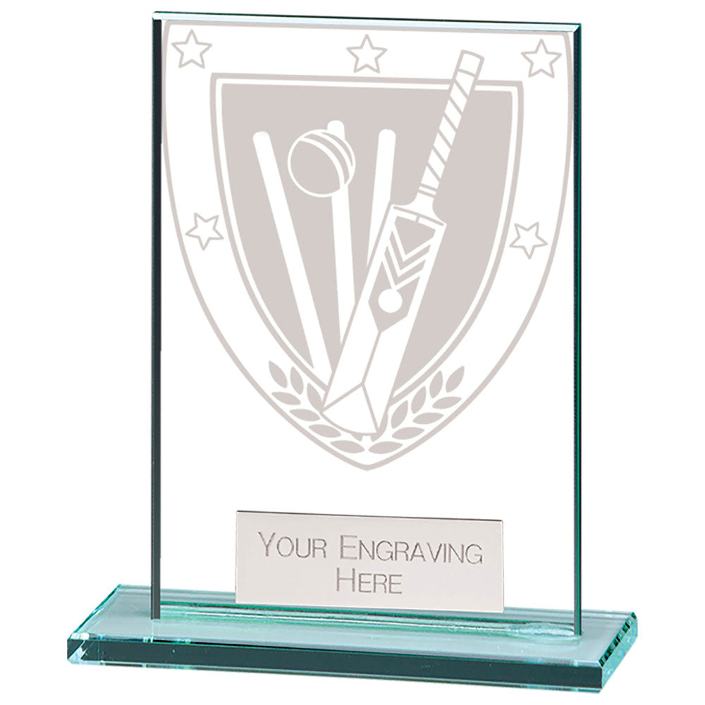 Millennium Cricket Jade Glass Award