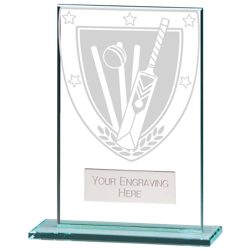 Millennium Cricket Jade Glass Award