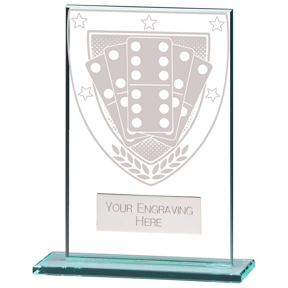 Millennium Dominoes Jade Glass Award