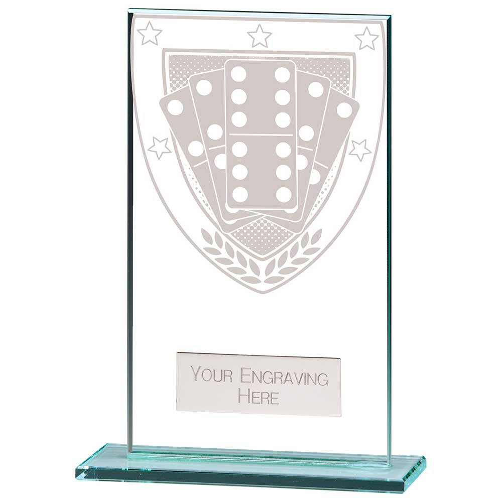 Millennium Dominoes Jade Glass Award