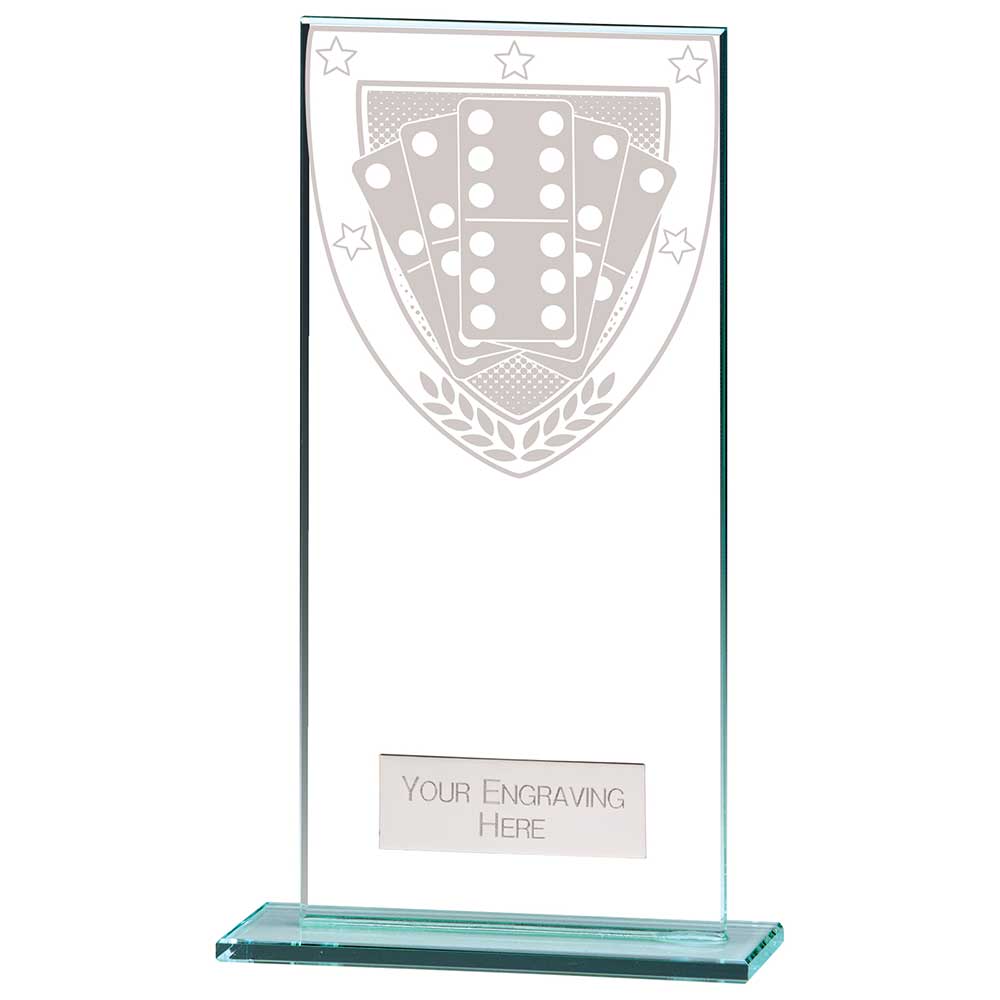Millennium Dominoes Jade Glass Award