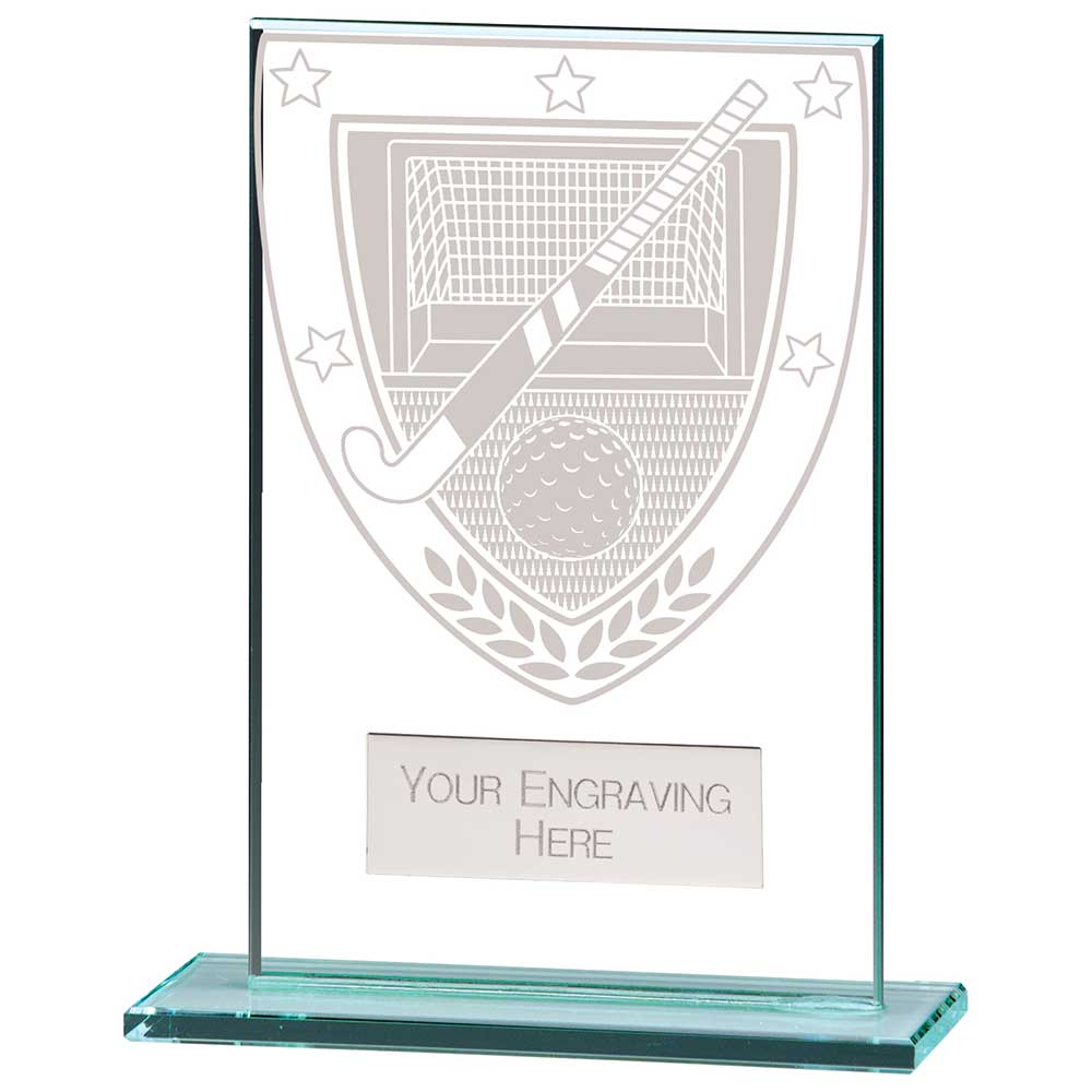 Millennium Hockey Jade Glass Award
