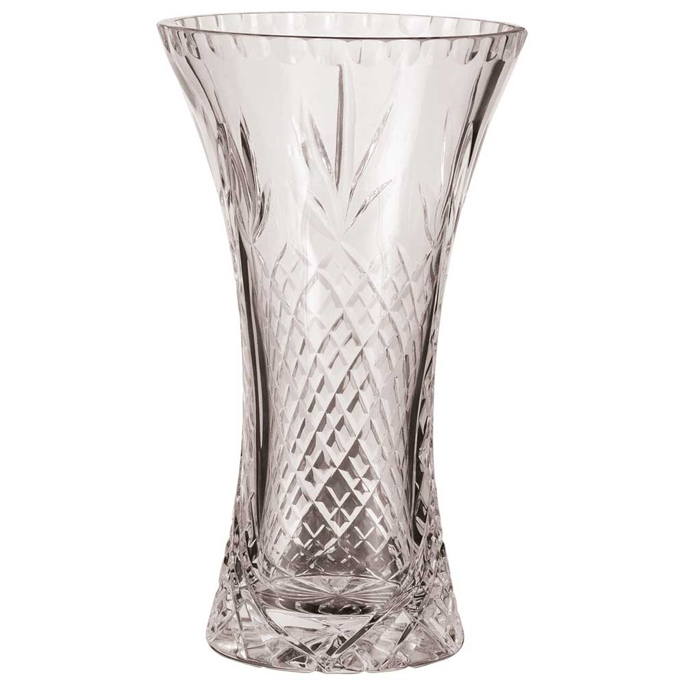Lindisfarne St Theodore Crystal Vase - Trophies - Prudhoe Rosettes