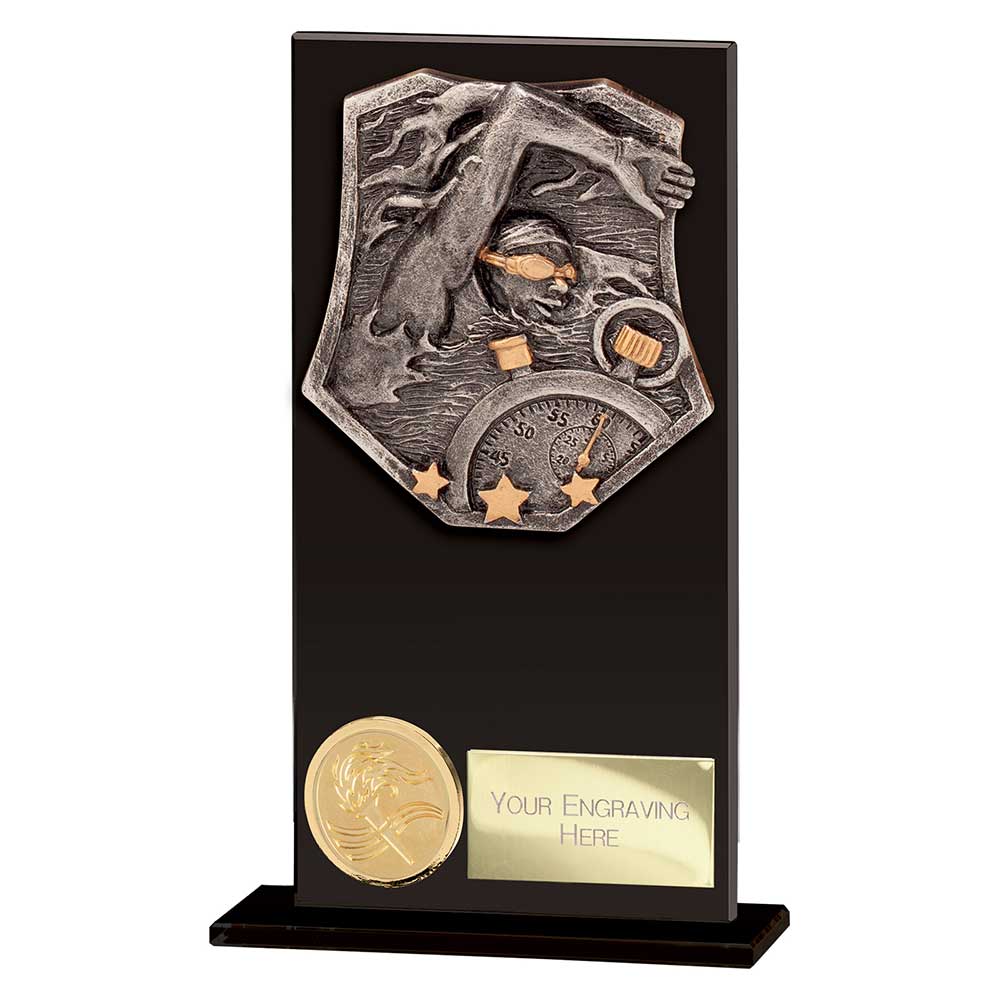Titan Hero Swimming Glass Award