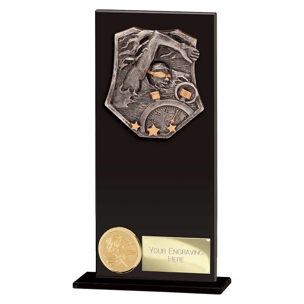 Titan Hero Swimming Glass Award