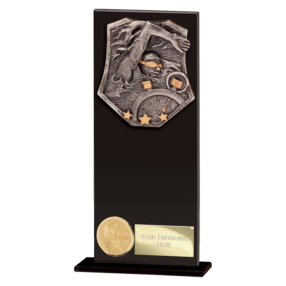 Titan Hero Swimming Glass Award