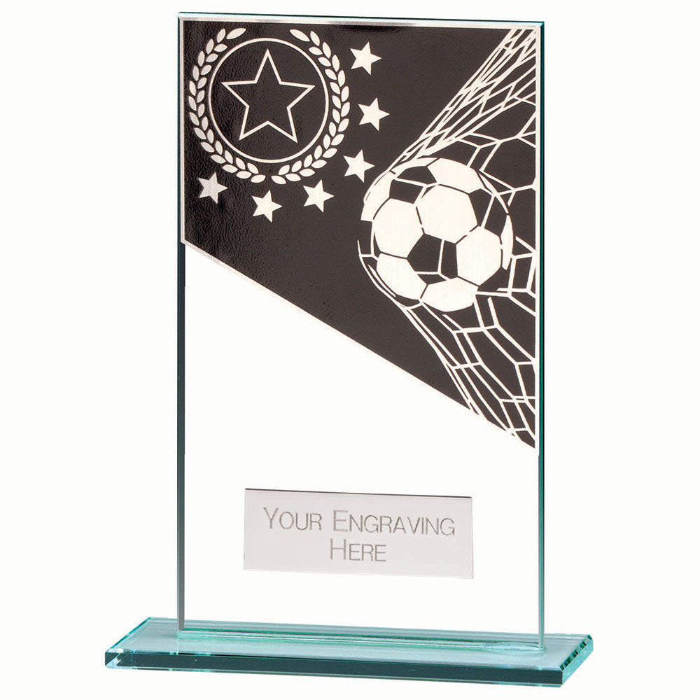 Mustang Football Jade Glass Award