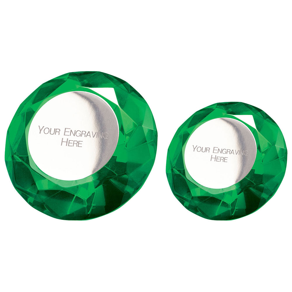 Impulse Diamonds Crystal Green - Trophies - Prudhoe Rosettes