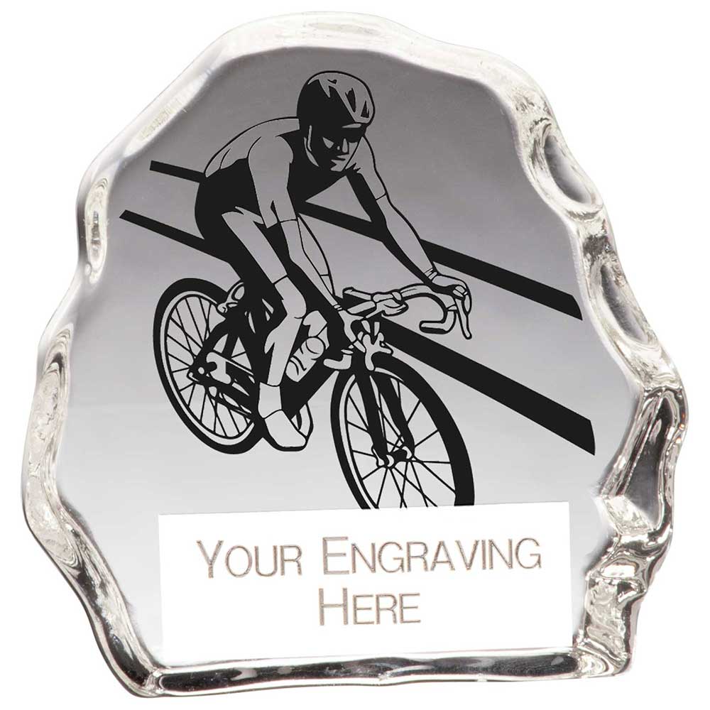Mystique Cycling Glass Award