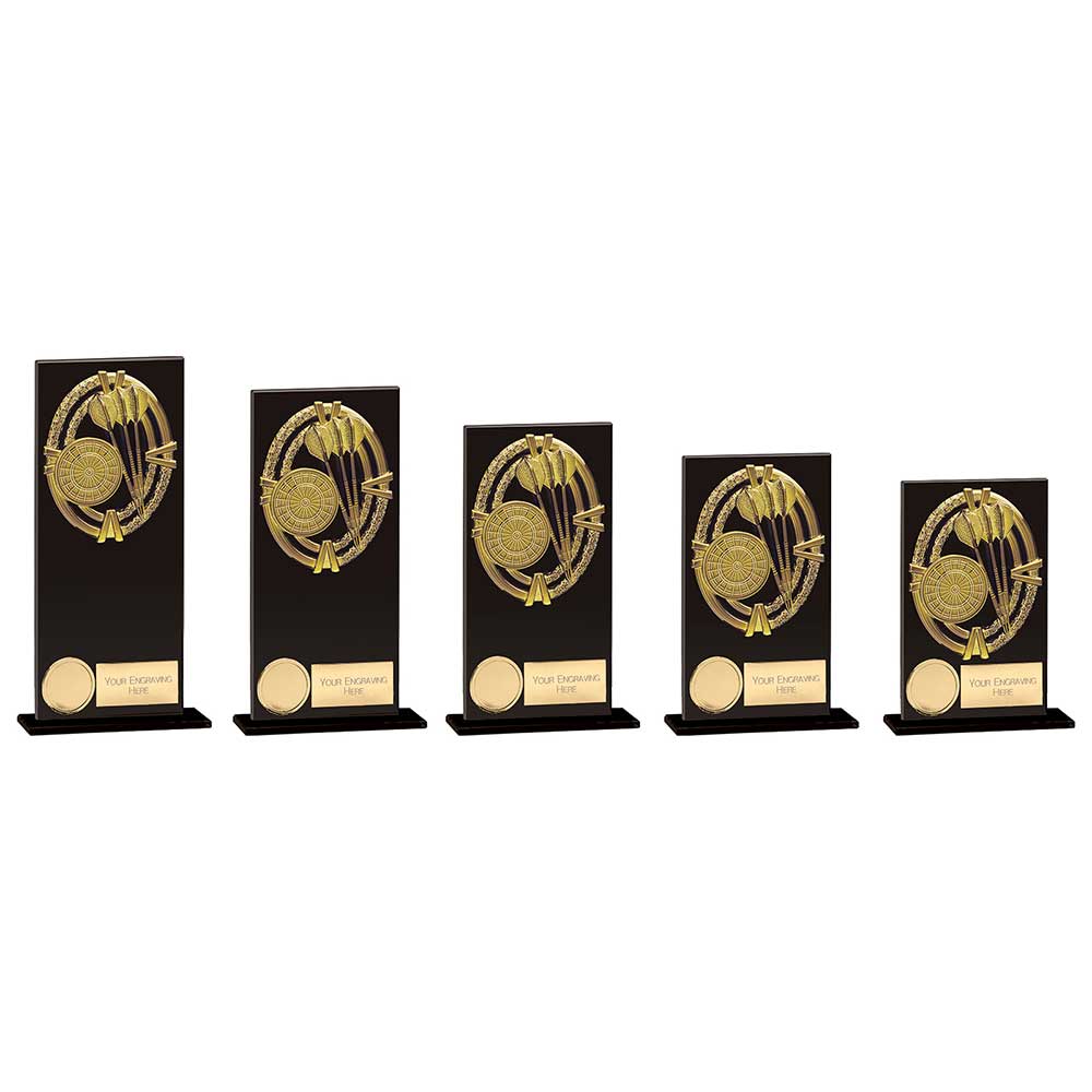 Maverick Fusion Darts Black Glass - Trophies - Prudhoe Rosettes