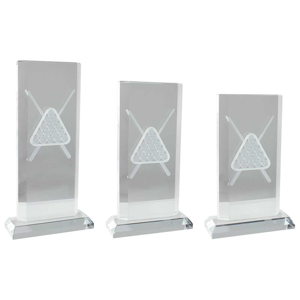 Motivation Pool Crystal Award - Trophies - Prudhoe Rosettes