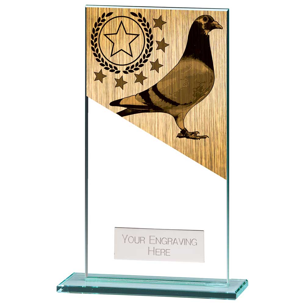 Mustang Pigeon Jade Glass Award