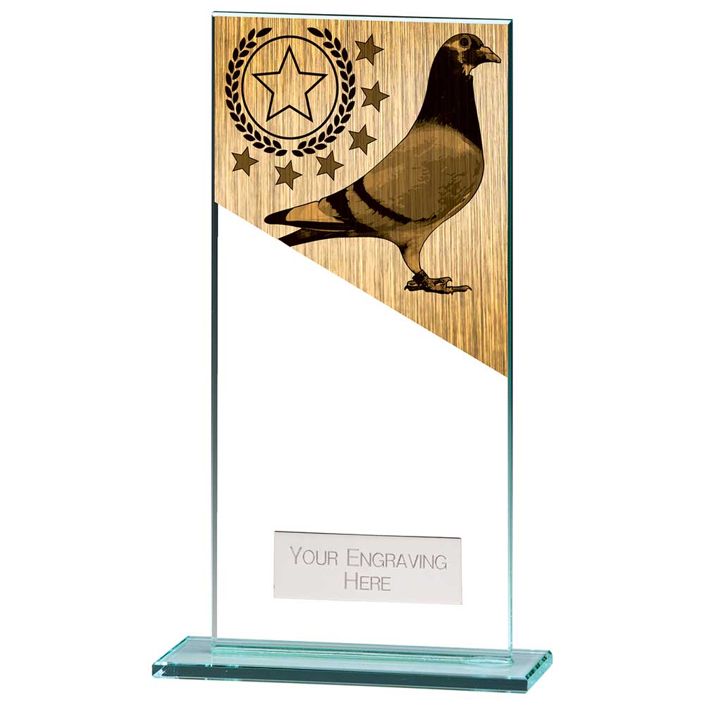 Mustang Pigeon Jade Glass Award
