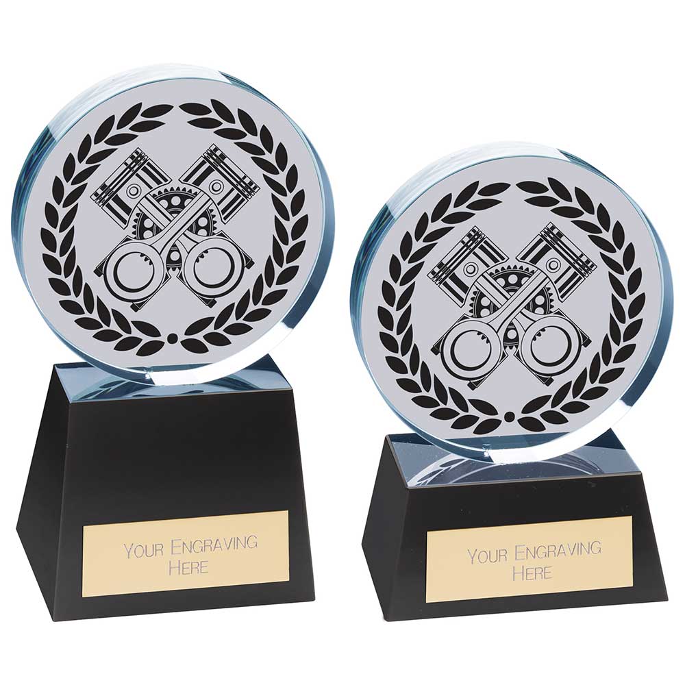 Emperor Motorsports Crystal Award - Trophies - Prudhoe Rosettes