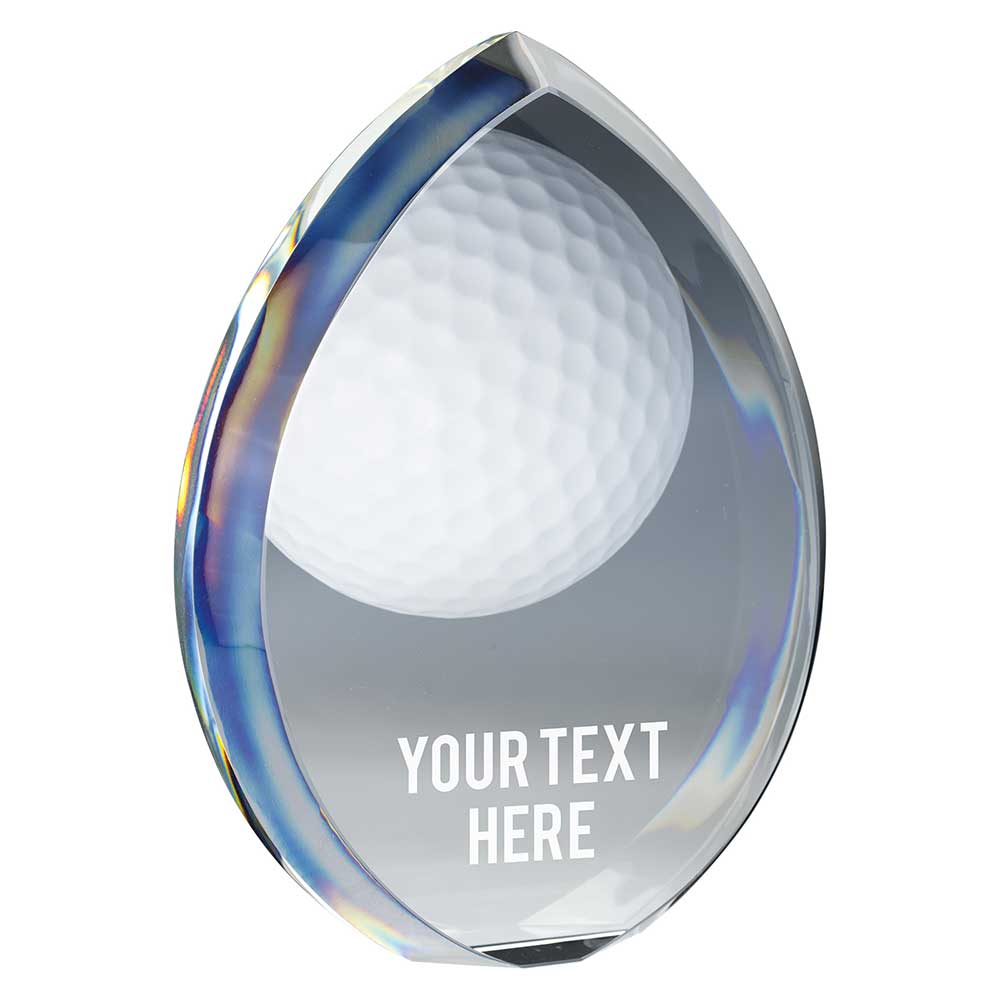 Supremacy Golf Ball Glass Award