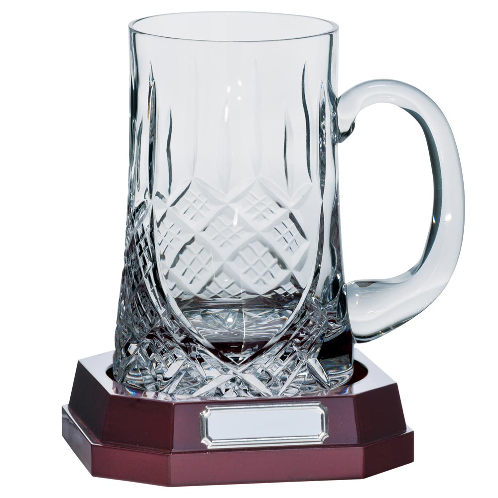 Lindisfarne St Bernica Crystal Tankard - Trophies - Prudhoe Rosettes
