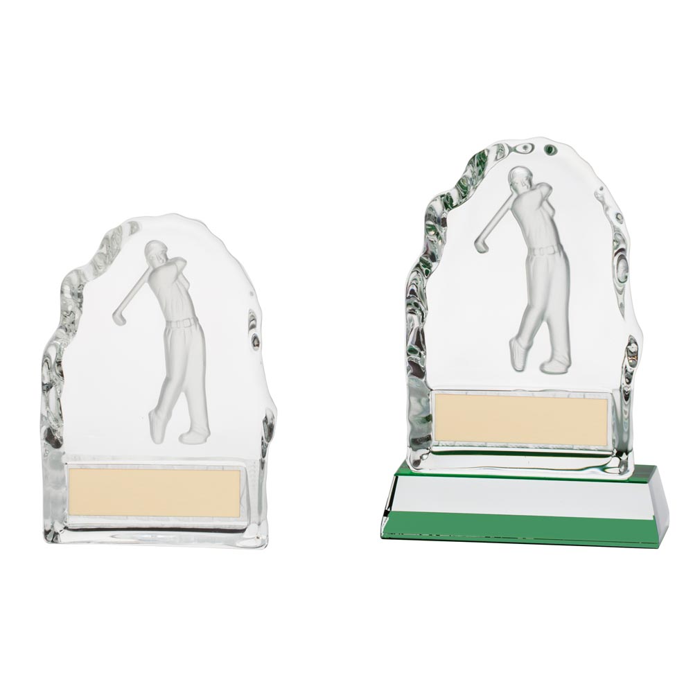 Challenger Golf Glass Award - Trophies - Prudhoe Rosettes