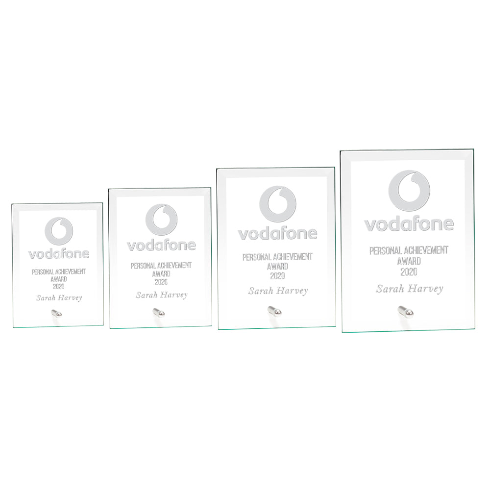 Strike Jade Glass Award - Trophies - Prudhoe Rosettes