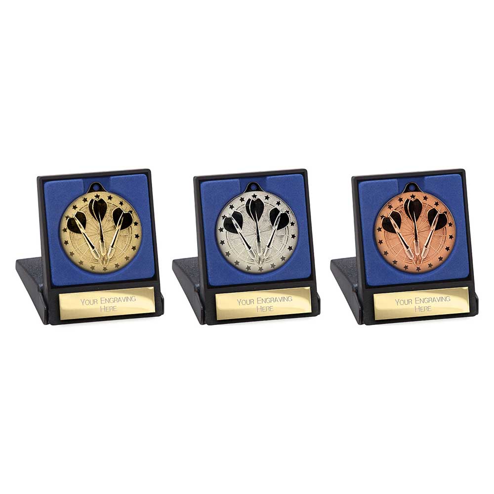 Cascade Stars Darts Medal & Box