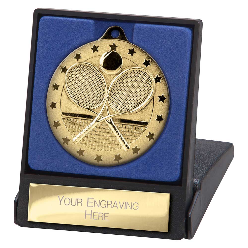 Cascade Stars Tennis Medal & Box