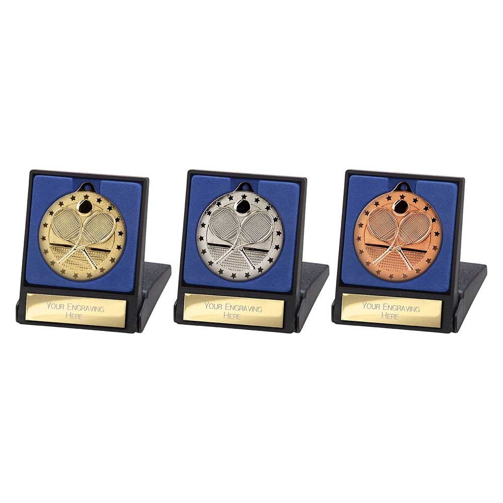 Cascade Stars Tennis Medal & Box