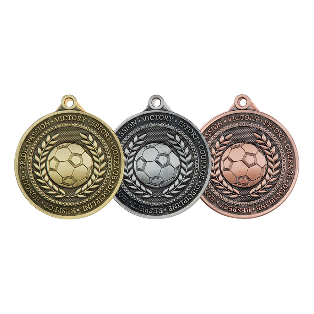 Olympia Football Medal - Medals - Prudhoe Rosettes