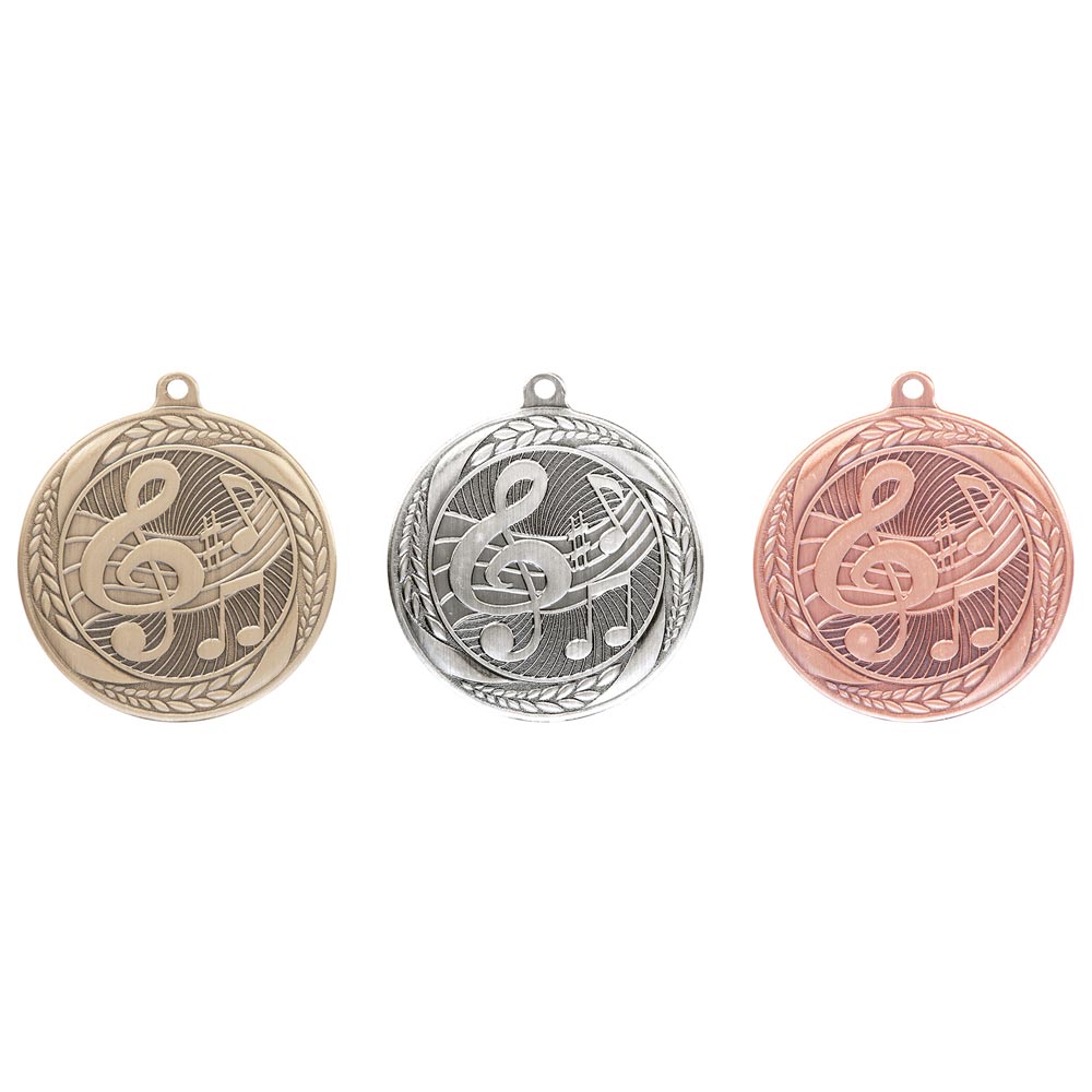 Typhoon Music Medal - Medals - Prudhoe Rosettes