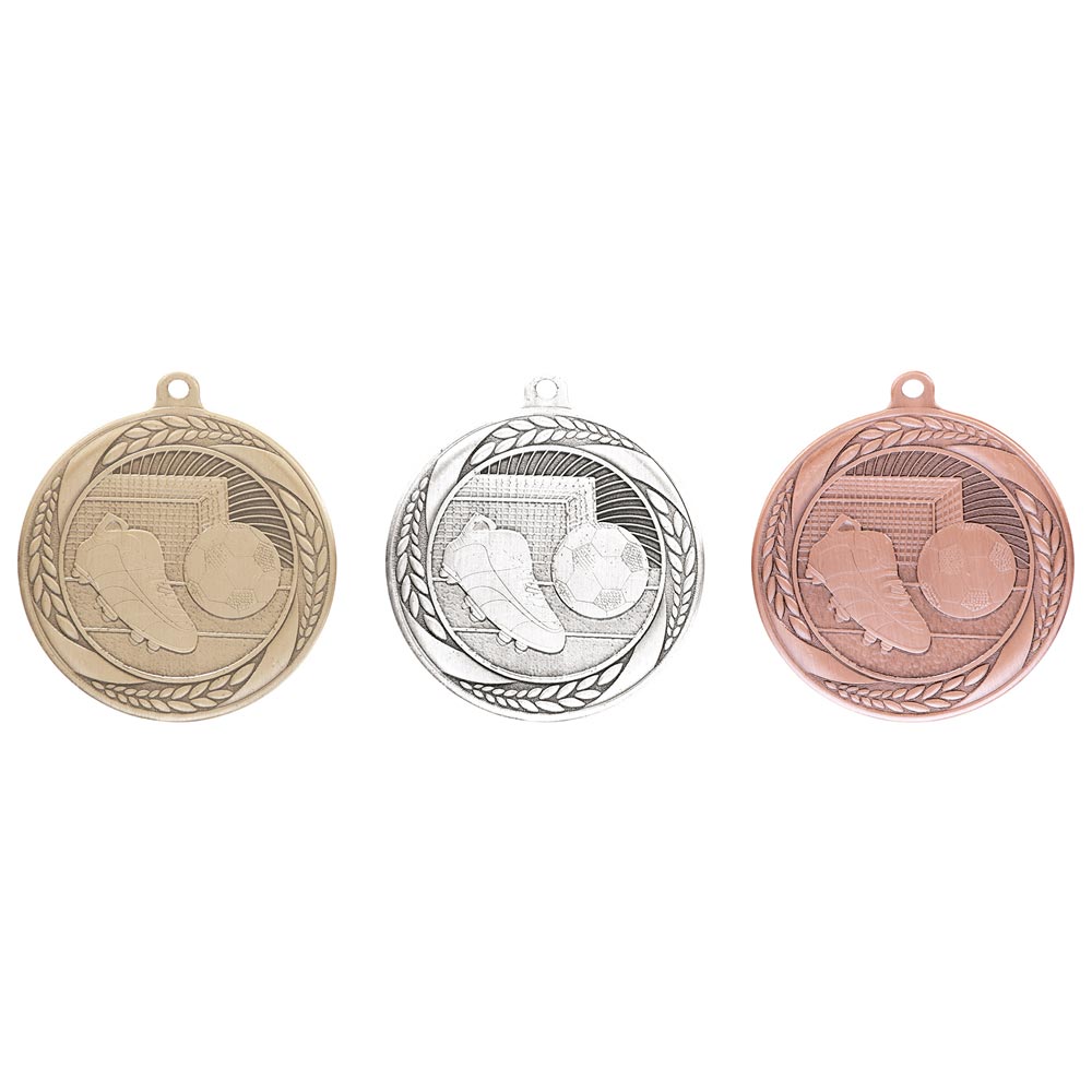 Typhoon Football Medal - Medals - Prudhoe Rosettes