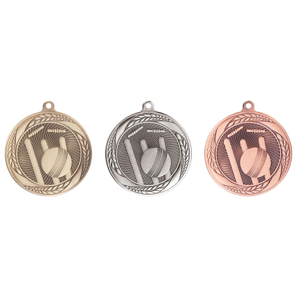 Typhoon Cricket Medal - Medals - Prudhoe Rosettes