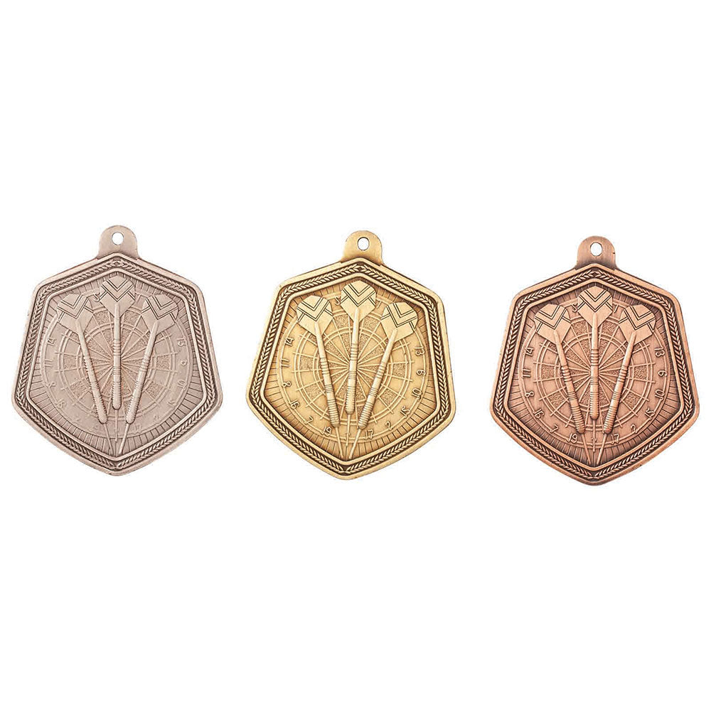 Falcon Darts Medal - Medals - Prudhoe Rosettes