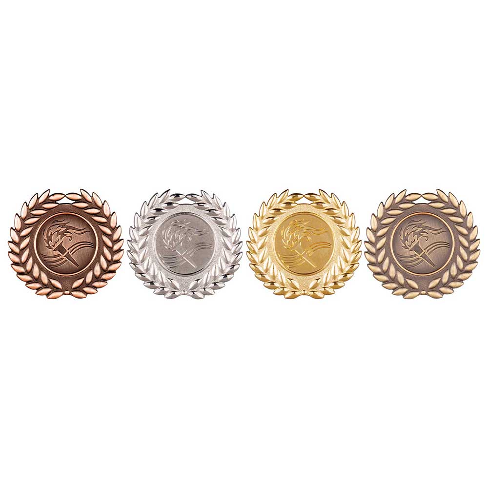 Classic Wreath Medal - Medals - Prudhoe Rosettes