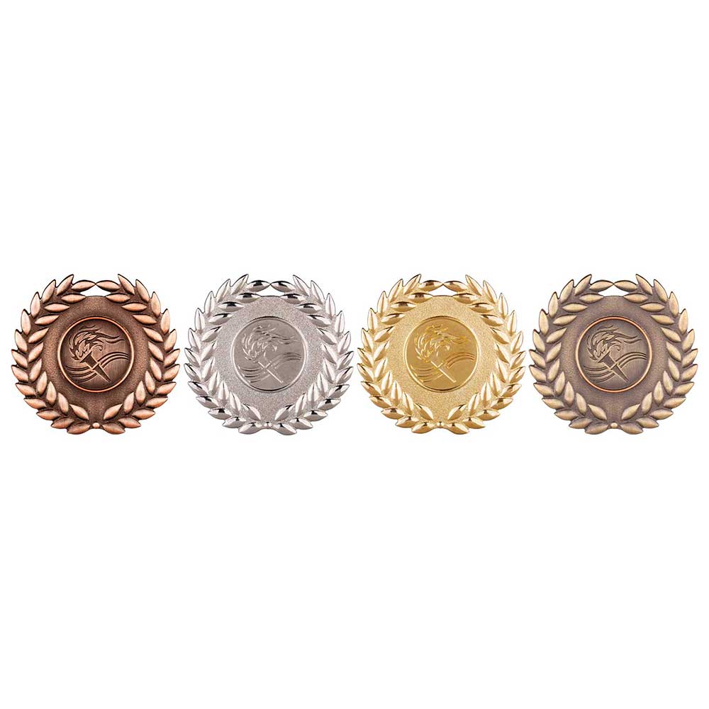 Classic Wreath Medal - Medals - Prudhoe Rosettes