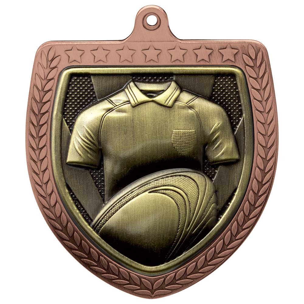 Cobra Rugby Shirt & Ball Shield Medal