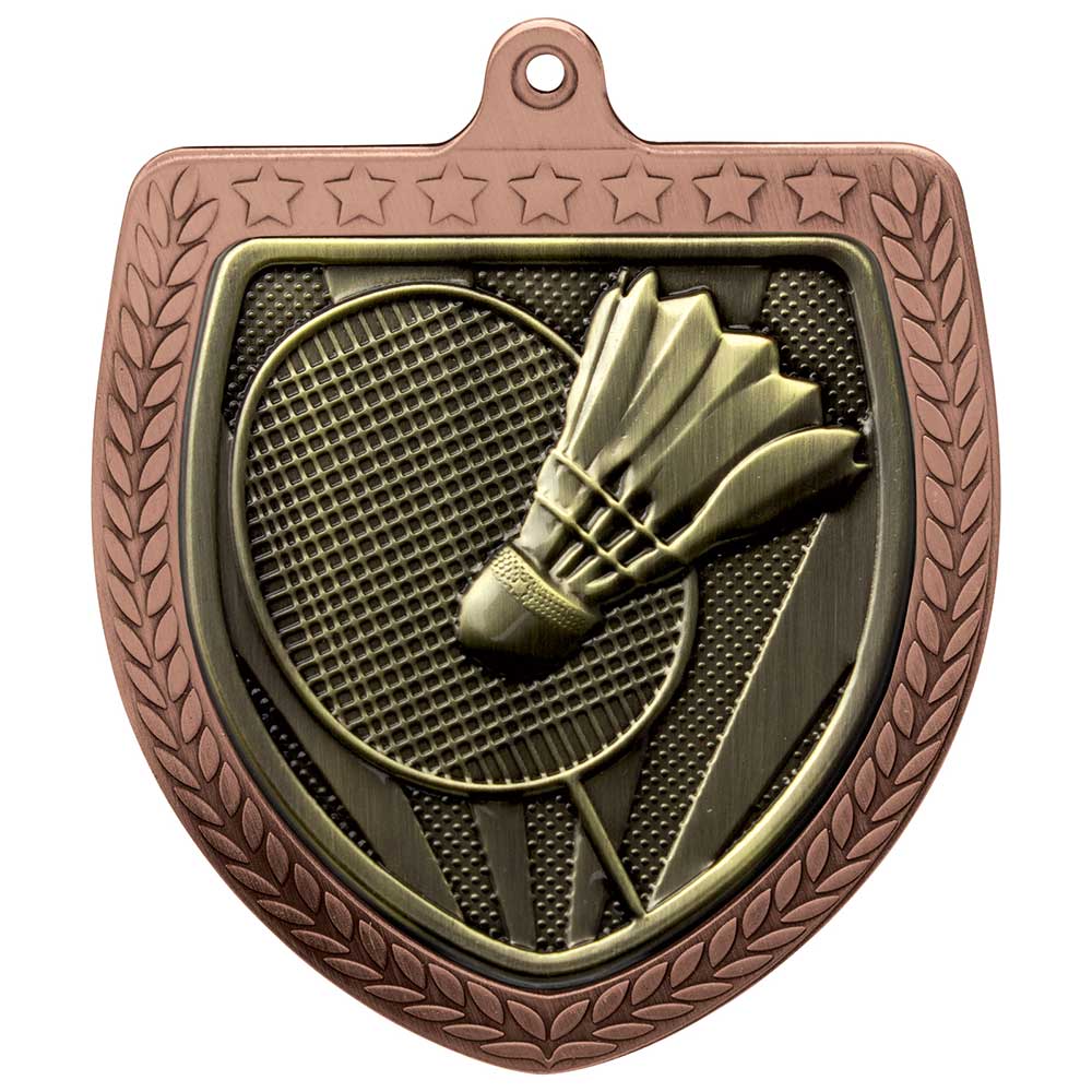 Cobra Badminton Shield Medal