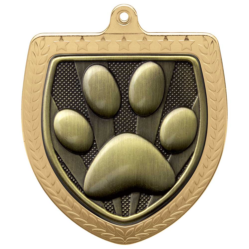 Cobra Dog Obedience Shield Medal