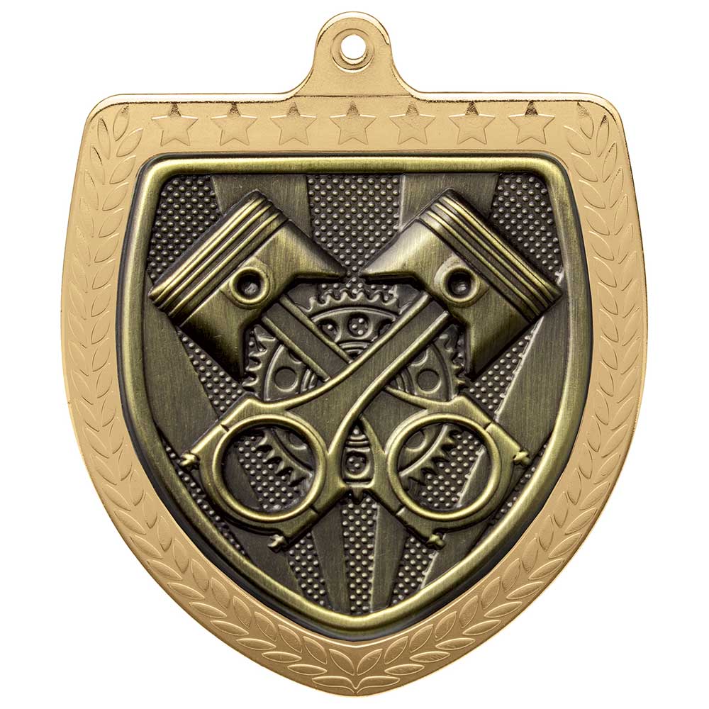 Cobra Motorsport Piston Shield Medal