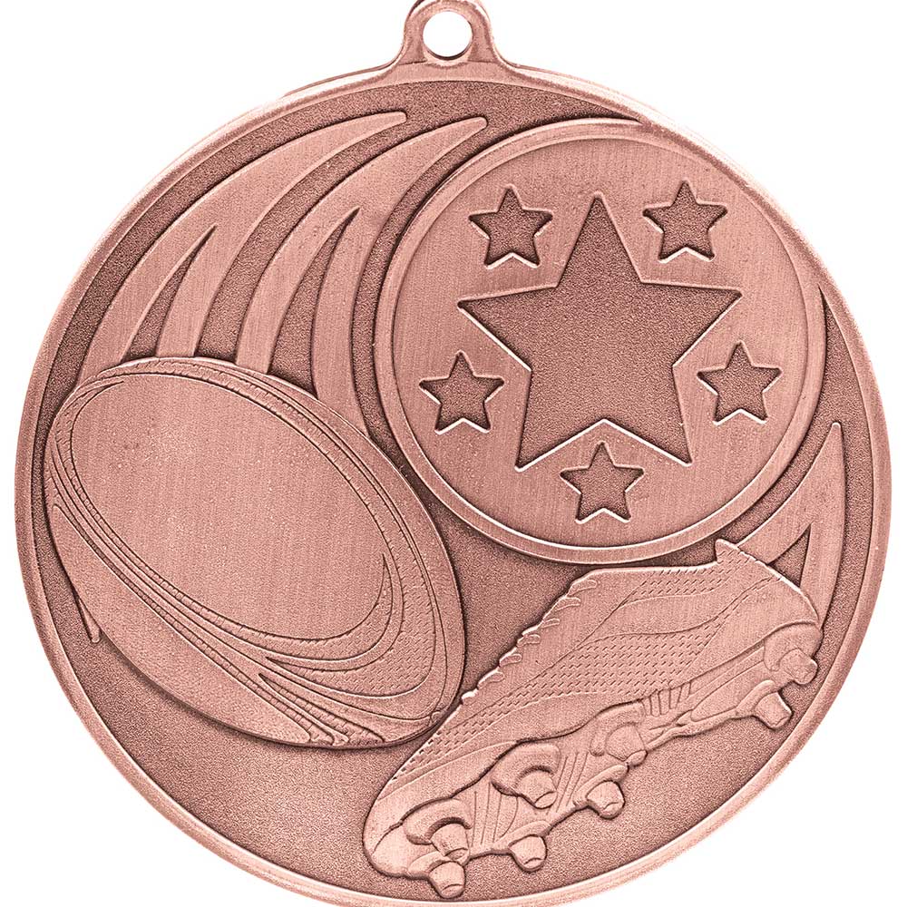 Iconic Rugby Medal
