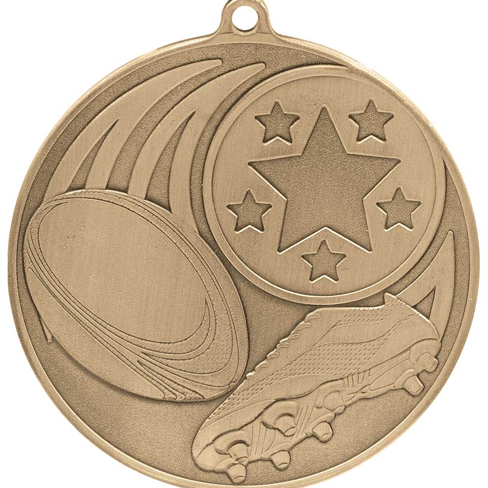 Iconic Rugby Medal