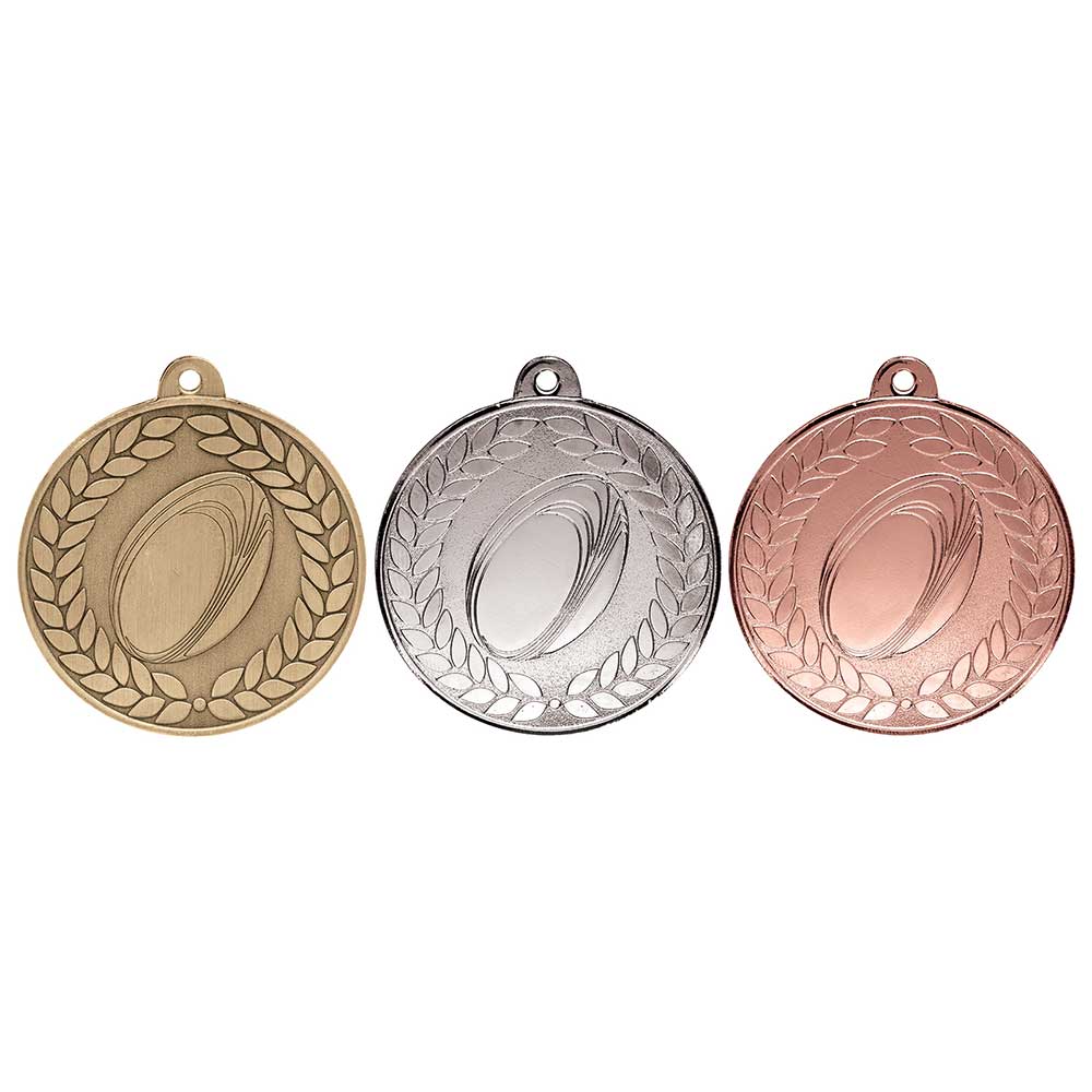 Aviator Rugby Medal - Trophies - Prudhoe Rosettes