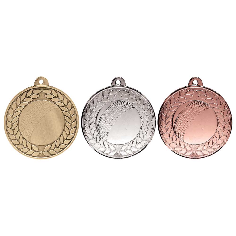 Aviator Cricket Medal - Medals - Prudhoe Rosettes