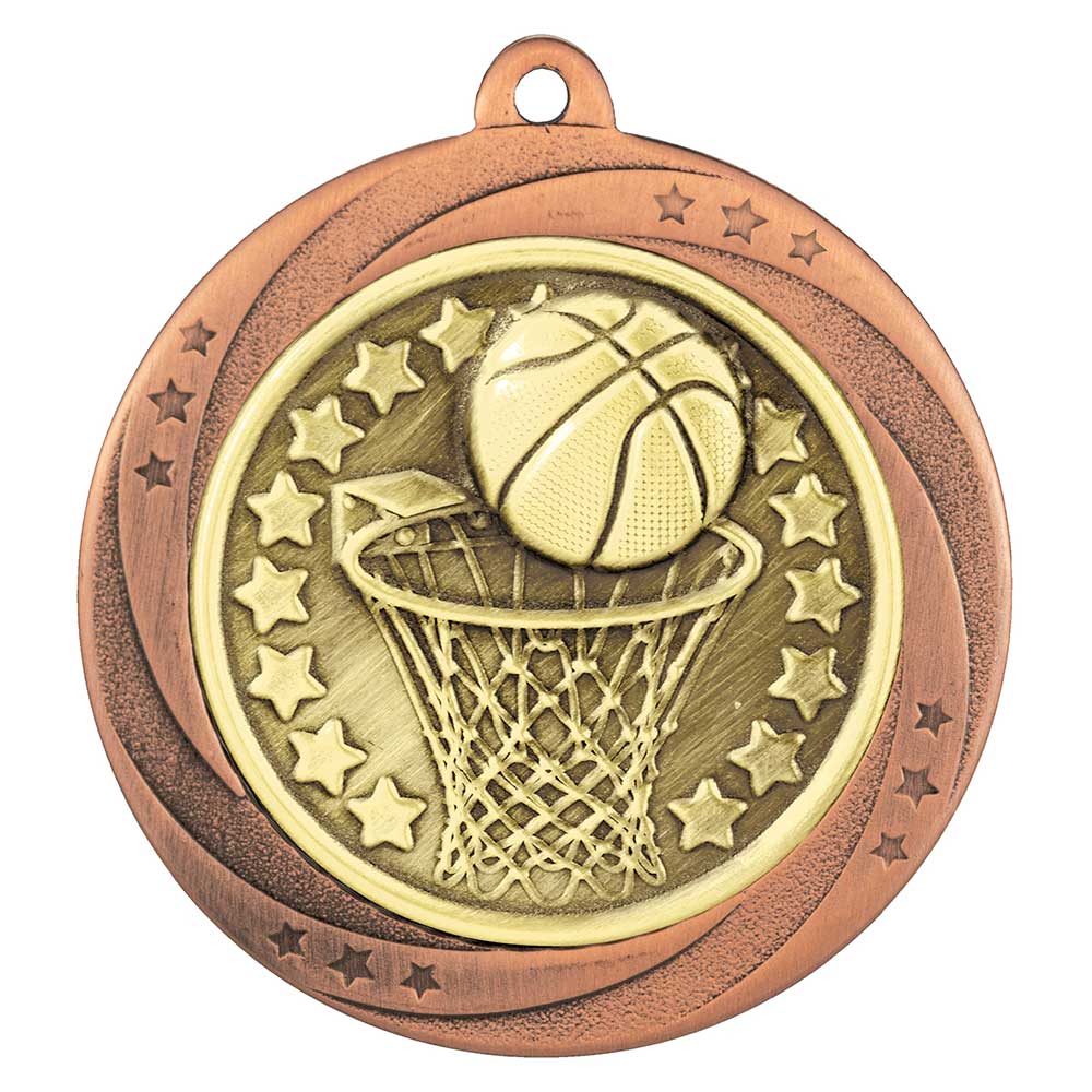 Superstar Basketball Medal