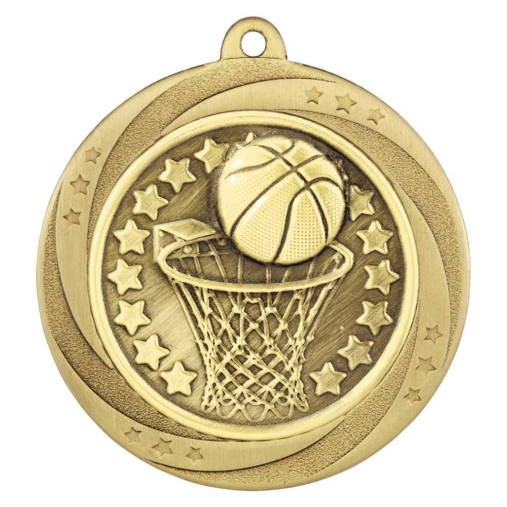 Superstar Basketball Medal